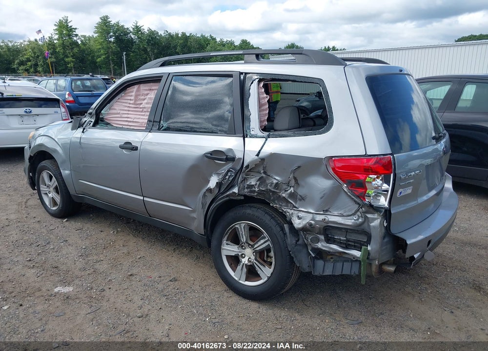 2010 SUBARU FORESTER 2.5X VIN: JF2SH6BC9AG798729
