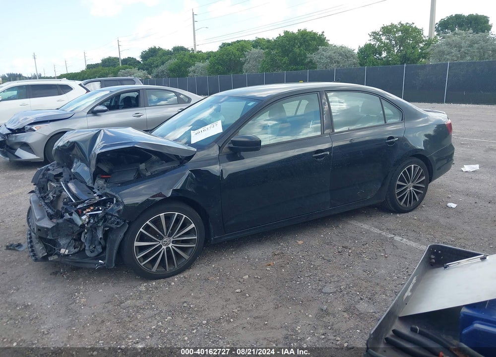 2017 VOLKSWAGEN JETTA 1.8T SPORT VIN: 3VWD17AJ5HM306907