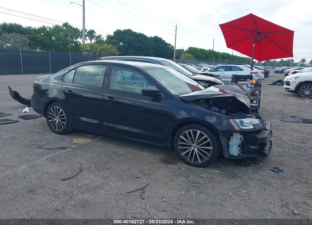 2017 VOLKSWAGEN JETTA 1.8T SPORT VIN: 3VWD17AJ5HM306907