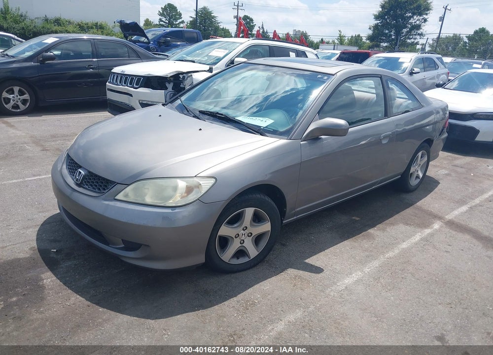 2004 HONDA CIVIC EX VIN: 1HGEM229X4L054512