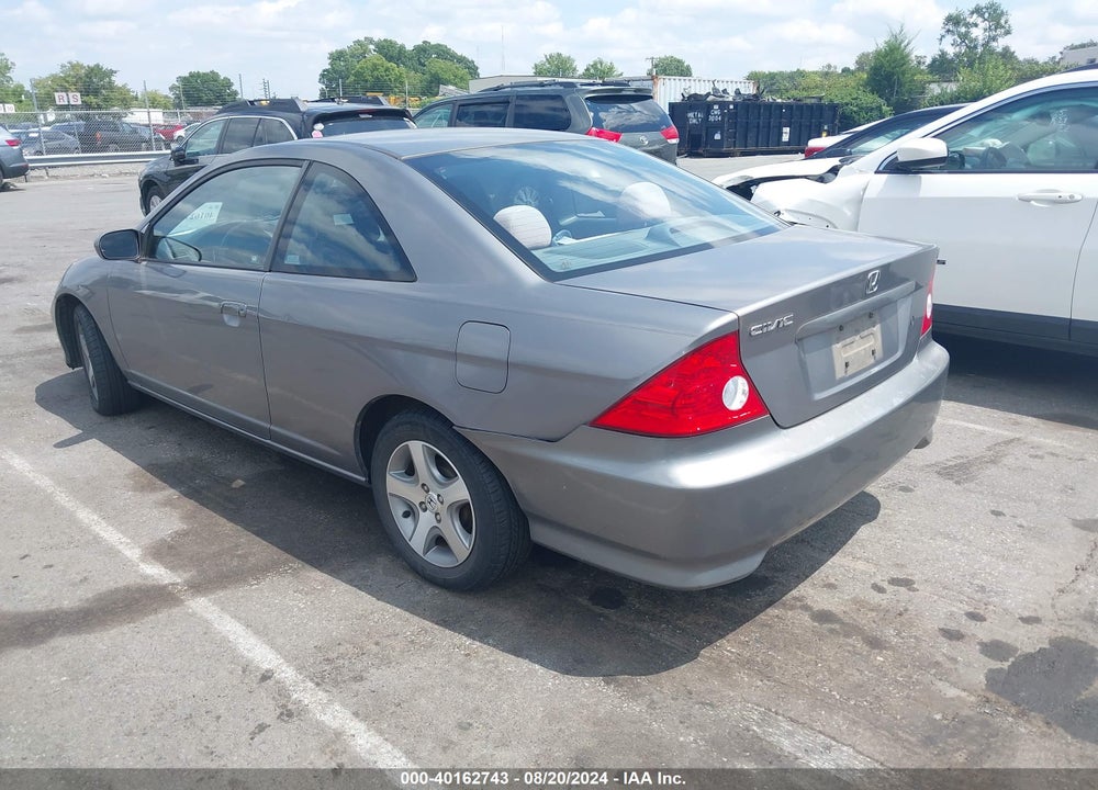 2004 HONDA CIVIC EX VIN: 1HGEM229X4L054512