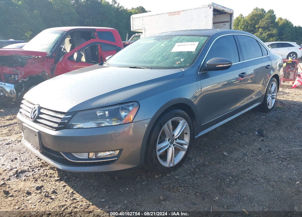 2012 VOLKSWAGEN PASSAT 2.0L TDI SEL PREMIUM VIN: 1VWCN7A30CC087477