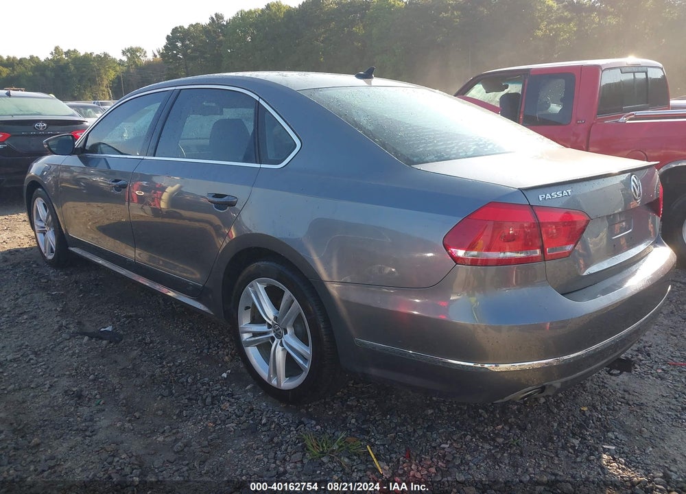 2012 VOLKSWAGEN PASSAT 2.0L TDI SEL PREMIUM VIN: 1VWCN7A30CC087477