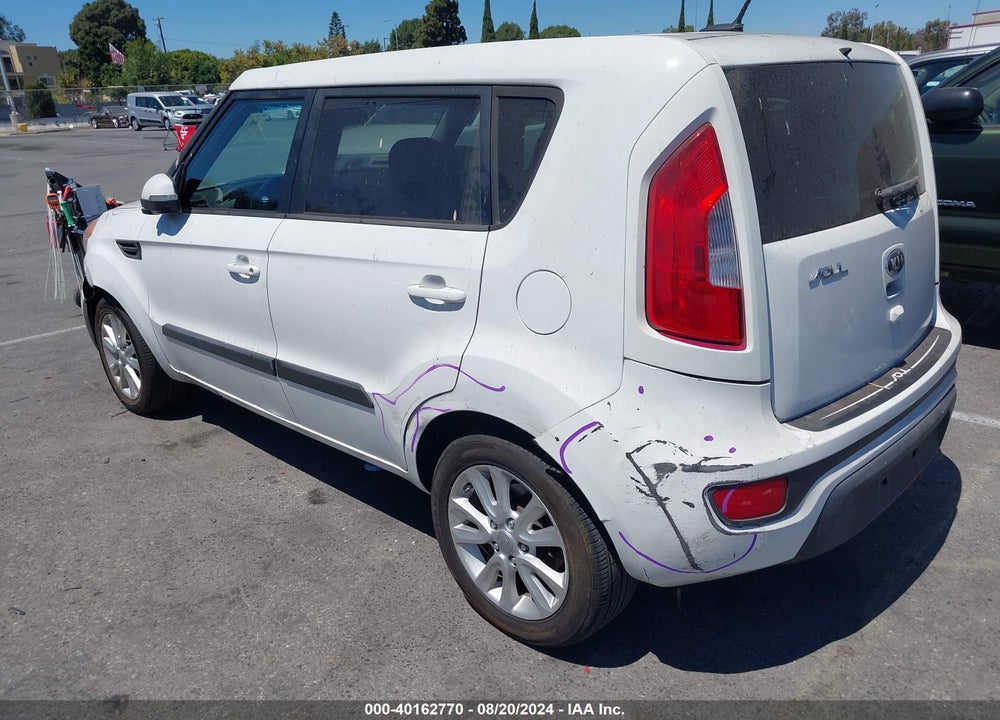 2013 KIA SOUL VIN: KNDJT2A69D7505624