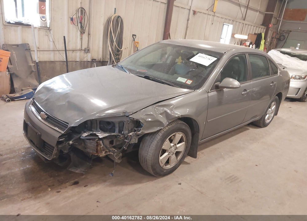 2008 CHEVROLET IMPALA LT VIN: 2G1WT58N581340025
