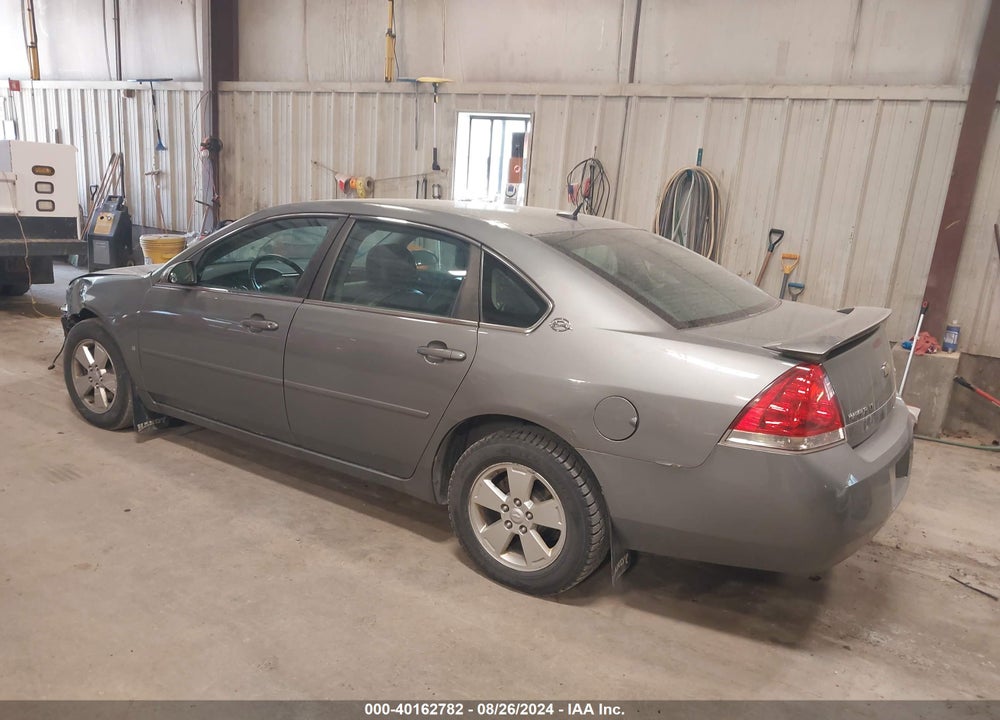 2008 CHEVROLET IMPALA LT VIN: 2G1WT58N581340025