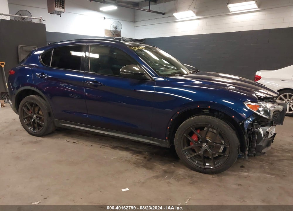 2019 ALFA ROMEO STELVIO TI SPORT AWD VIN: ZASPAKBN3K7C51158