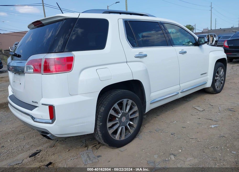 2017 GMC TERRAIN DENALI VIN: 2GKFLVE32H6275443