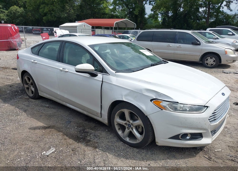 2016 FORD FUSION S VIN: 3FA6P0G77GR363811