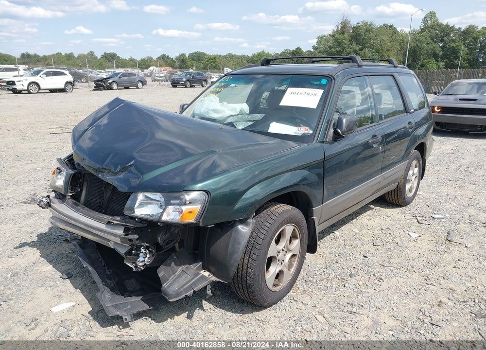 2003 SUBARU FORESTER XS VIN: JF1SG65633H726466