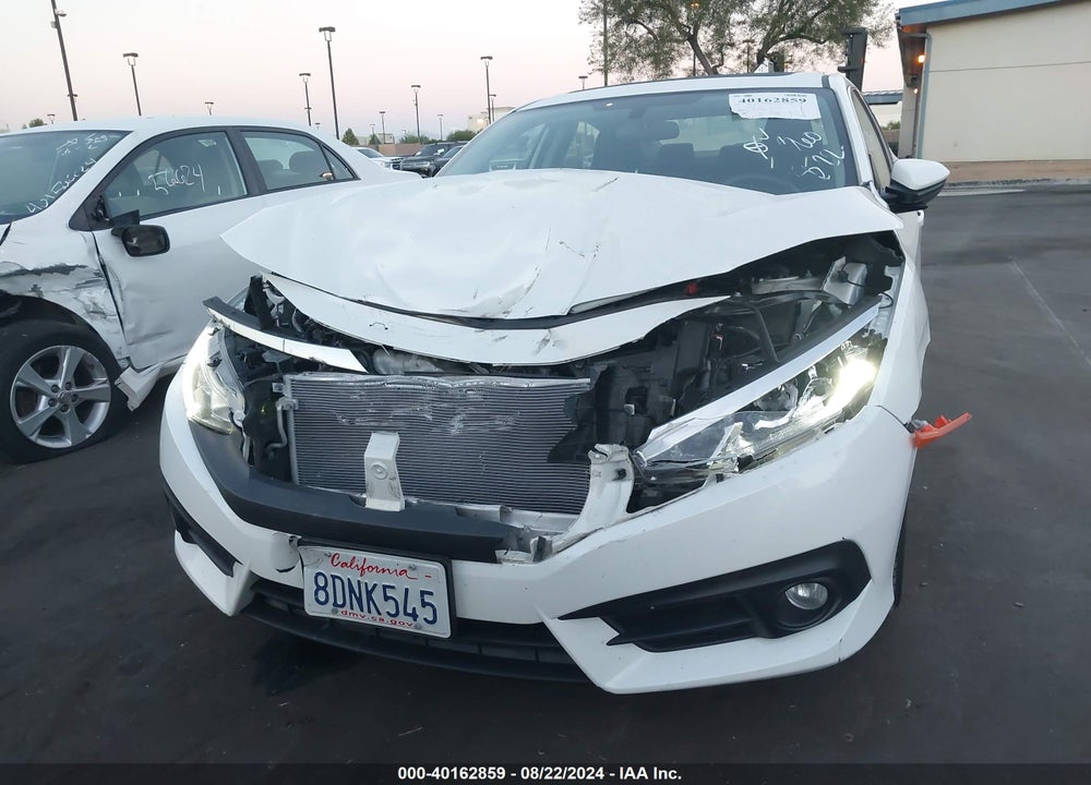 2018 HONDA CIVIC EX-T VIN: JHMFC1F3XJX015539