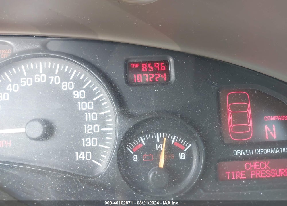 2004 PONTIAC BONNEVILLE SLE VIN: 1G2HY54K04U214994