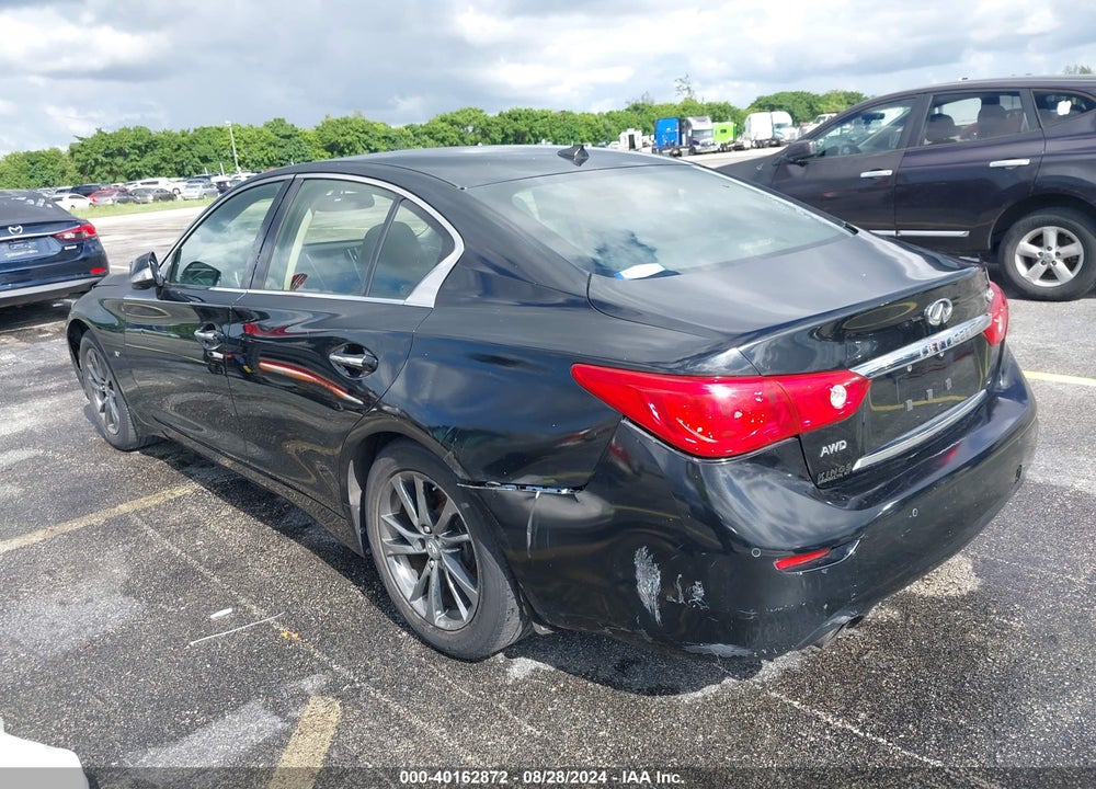 2015 INFINITI Q50 PREMIUM VIN: JN1BV7AR9FM415239
