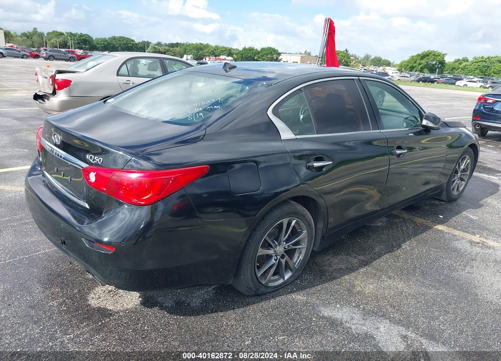 2015 INFINITI Q50 PREMIUM VIN: JN1BV7AR9FM415239