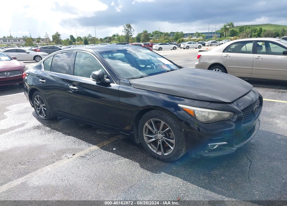 2015 INFINITI Q50 PREMIUM VIN: JN1BV7AR9FM415239