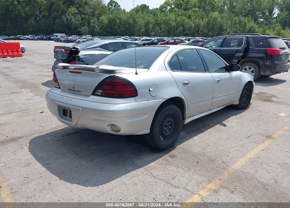 2005 PONTIAC GRAND AM SE VIN: 1G2NE52E35M255873