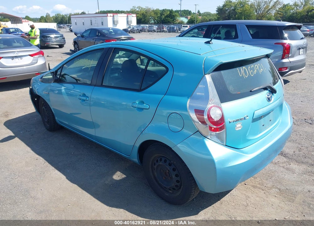 2014 TOYOTA PRIUS C TWO VIN: JTDKDTB30E1064708