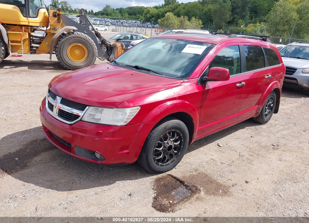 2009 DODGE JOURNEY R/T VIN: 3D4GH67V09T547929