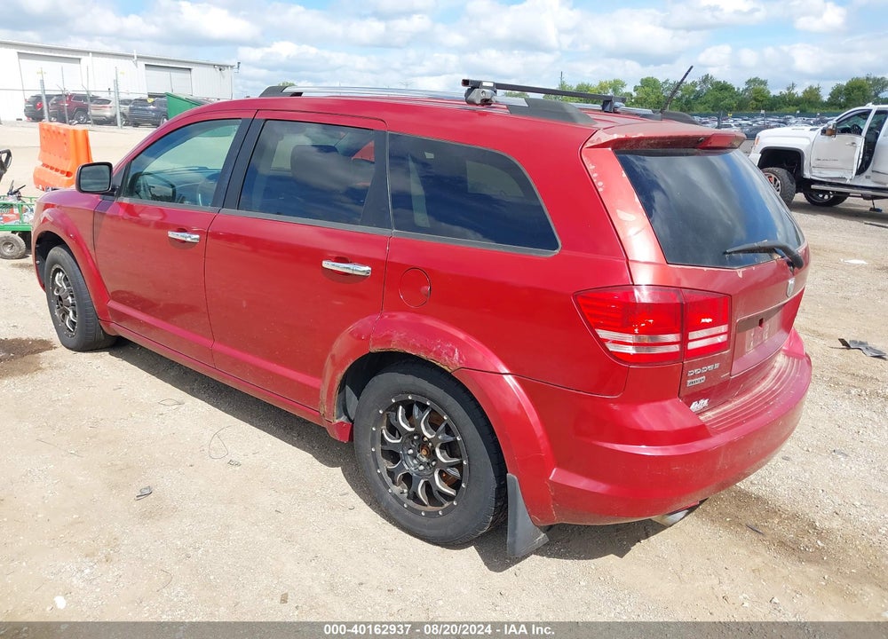 2009 DODGE JOURNEY R/T VIN: 3D4GH67V09T547929