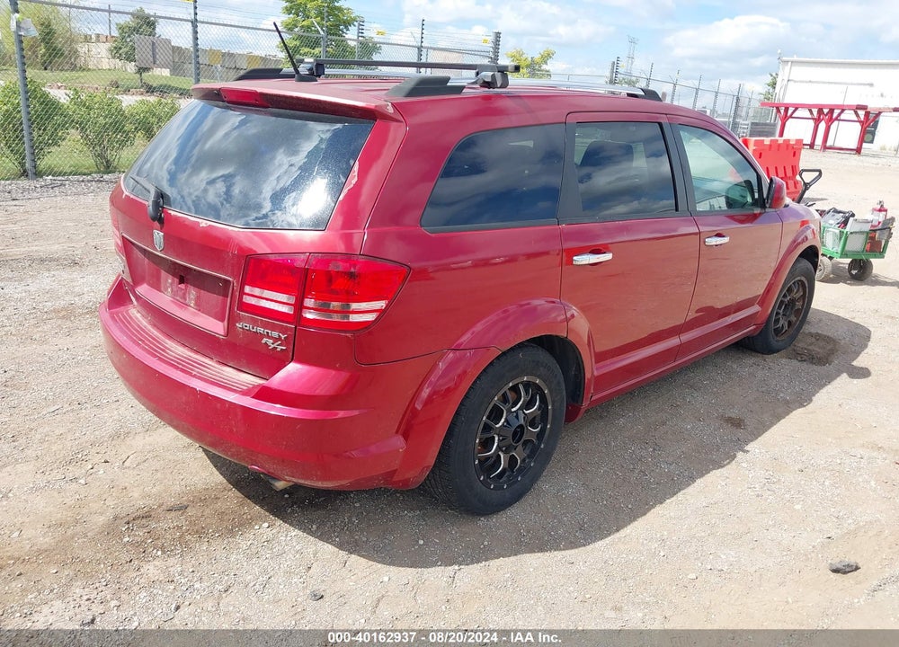 2009 DODGE JOURNEY R/T VIN: 3D4GH67V09T547929