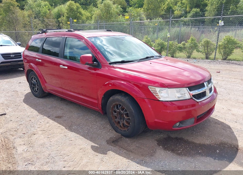 2009 DODGE JOURNEY R/T VIN: 3D4GH67V09T547929