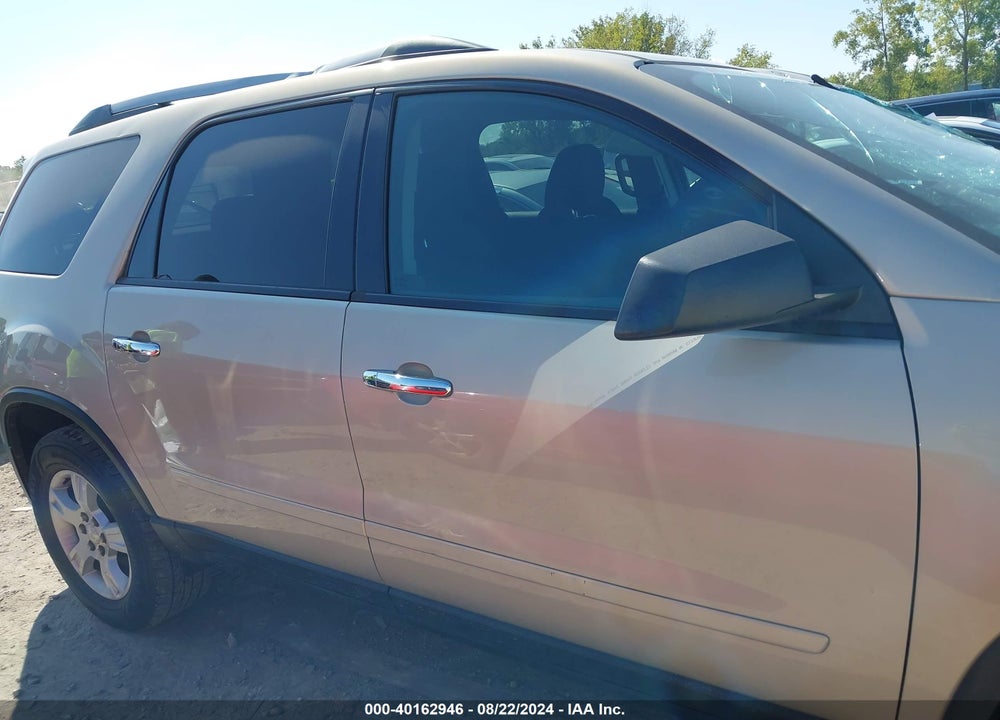 2010 GMC ACADIA SLE VIN: 1GKLRLED9AJ196505