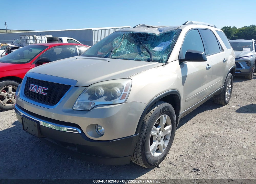 2010 GMC ACADIA SLE VIN: 1GKLRLED9AJ196505