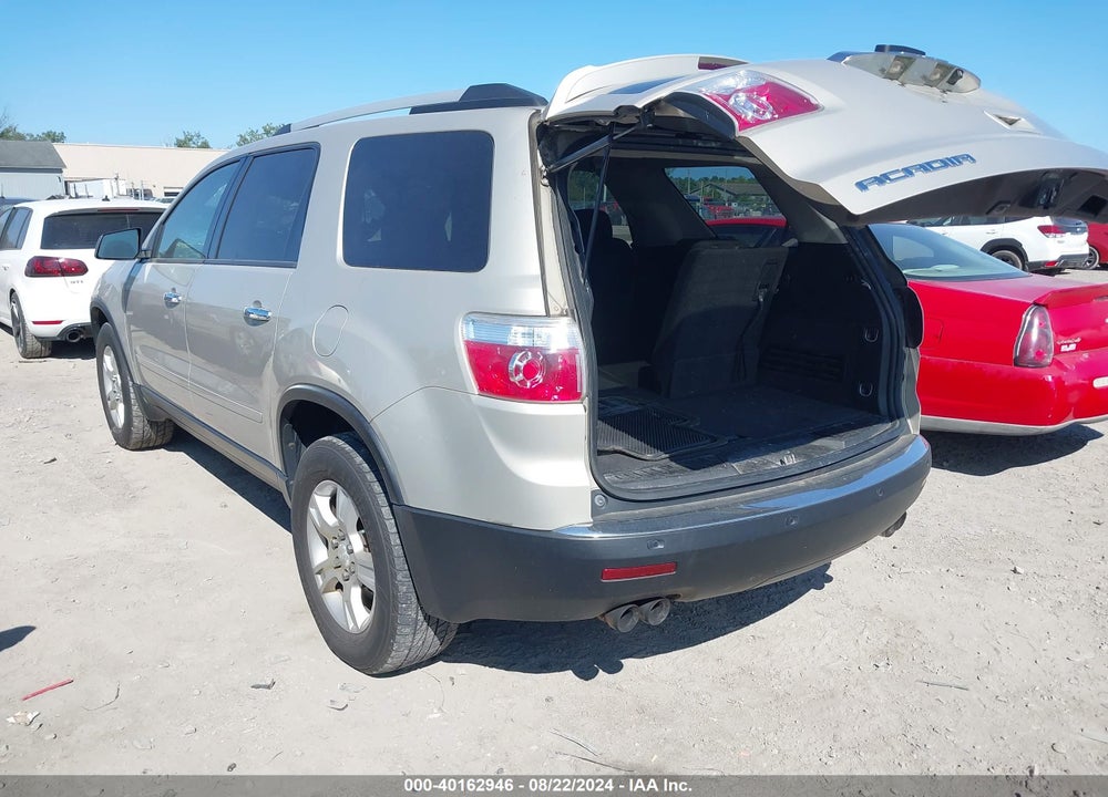 2010 GMC ACADIA SLE VIN: 1GKLRLED9AJ196505