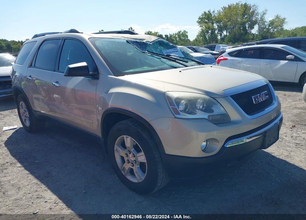 2010 GMC ACADIA SLE VIN: 1GKLRLED9AJ196505