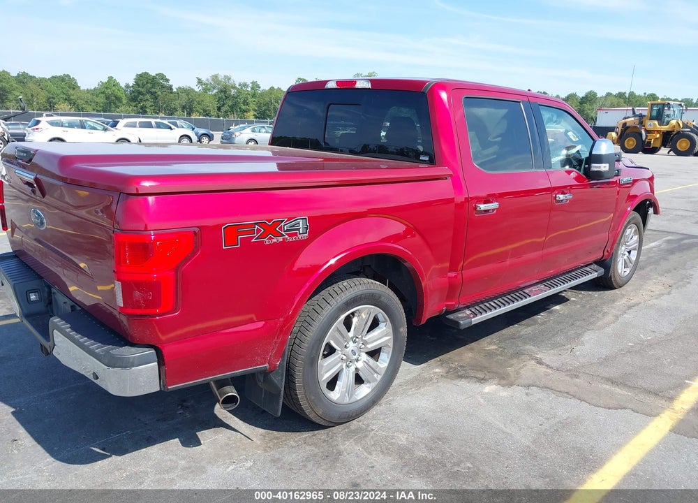 2018 FORD F-150 LARIAT VIN: 1FTEW1E53JKE64176