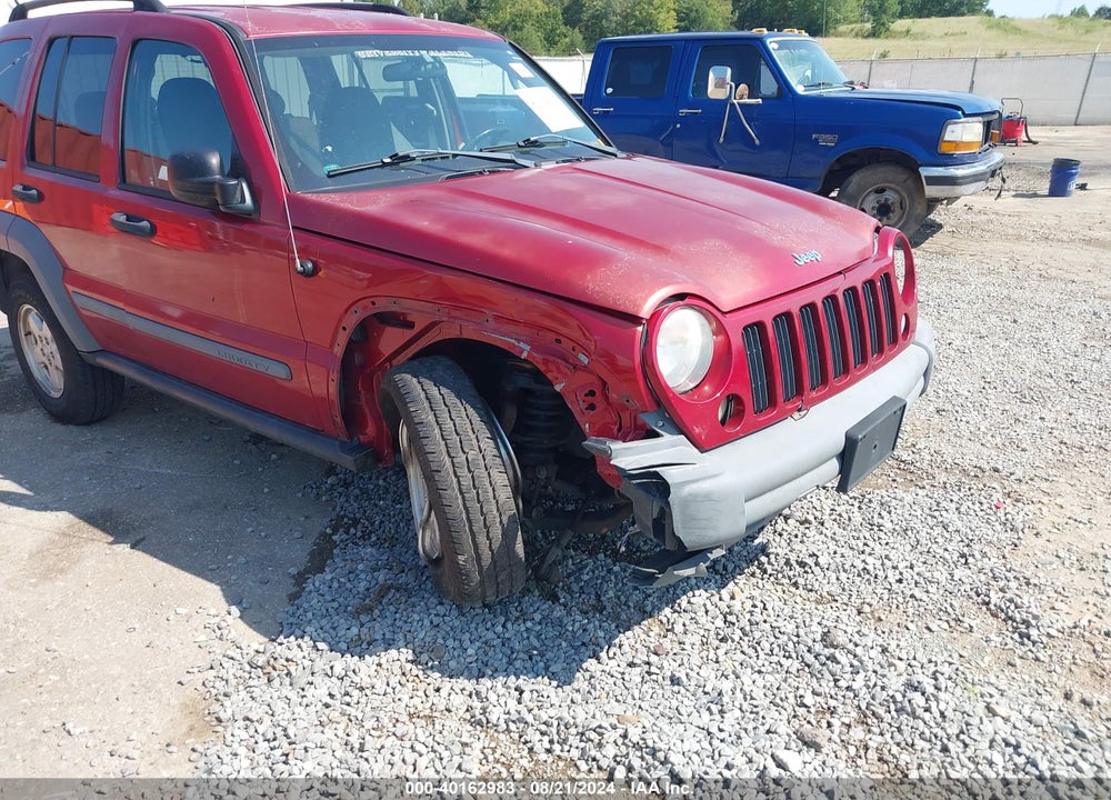 2005 JEEP LIBERTY VIN: 1J4GL48K95W692809