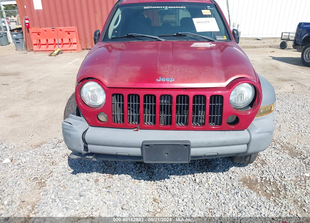 2005 JEEP LIBERTY VIN: 1J4GL48K95W692809