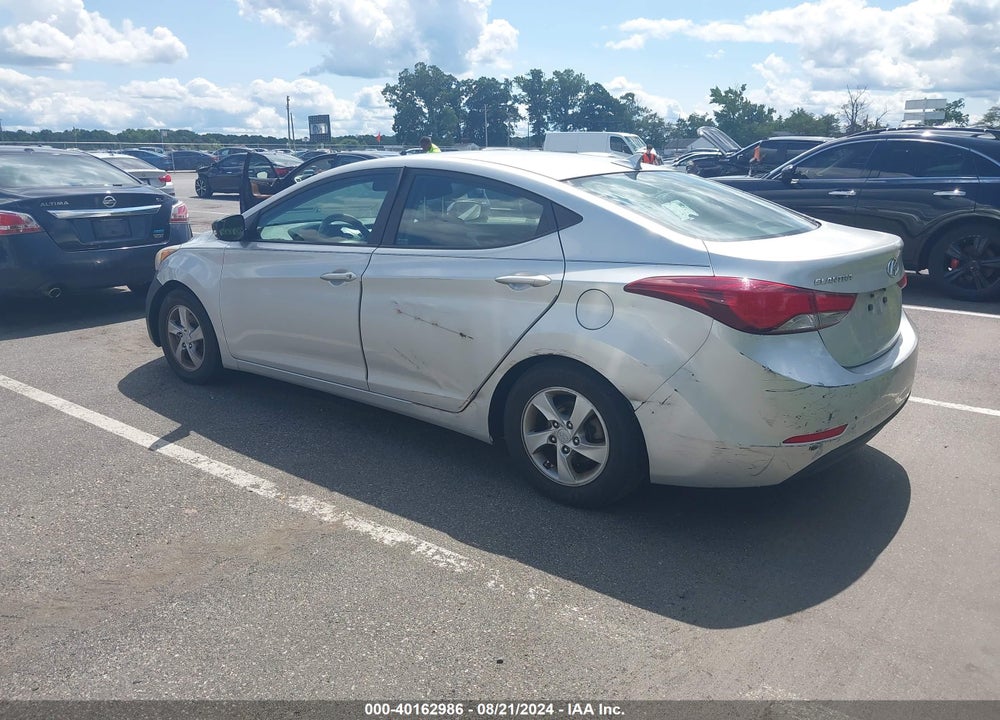 2014 HYUNDAI ELANTRA SE VIN: KMHDH4AE9EU037426