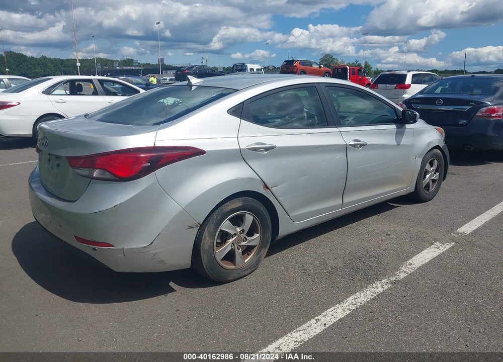 2014 HYUNDAI ELANTRA SE VIN: KMHDH4AE9EU037426