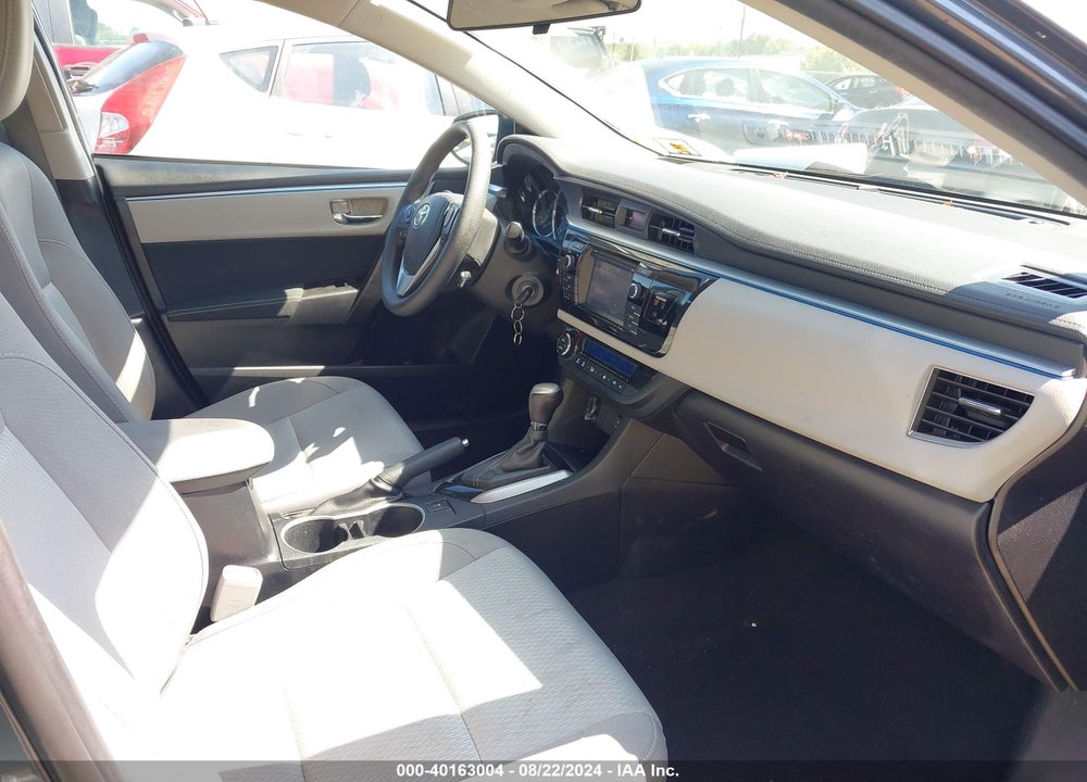 2016 TOYOTA COROLLA LE VIN: 2T1BURHE5GC608369