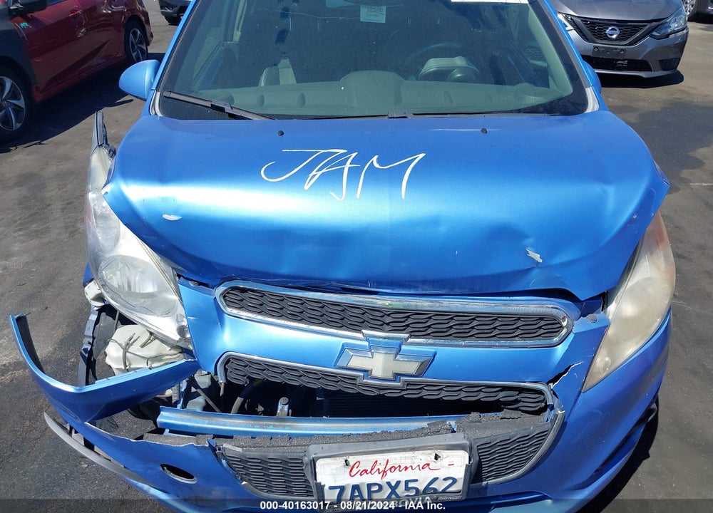 2013 CHEVROLET SPARK LS MANUAL VIN: KL8CA6S94DC577538