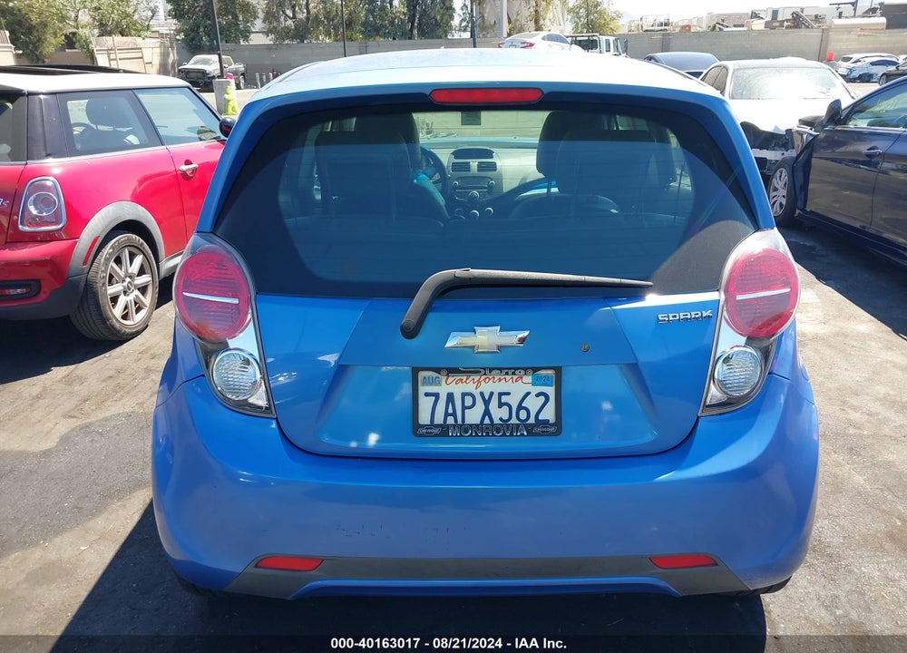 2013 CHEVROLET SPARK LS MANUAL VIN: KL8CA6S94DC577538