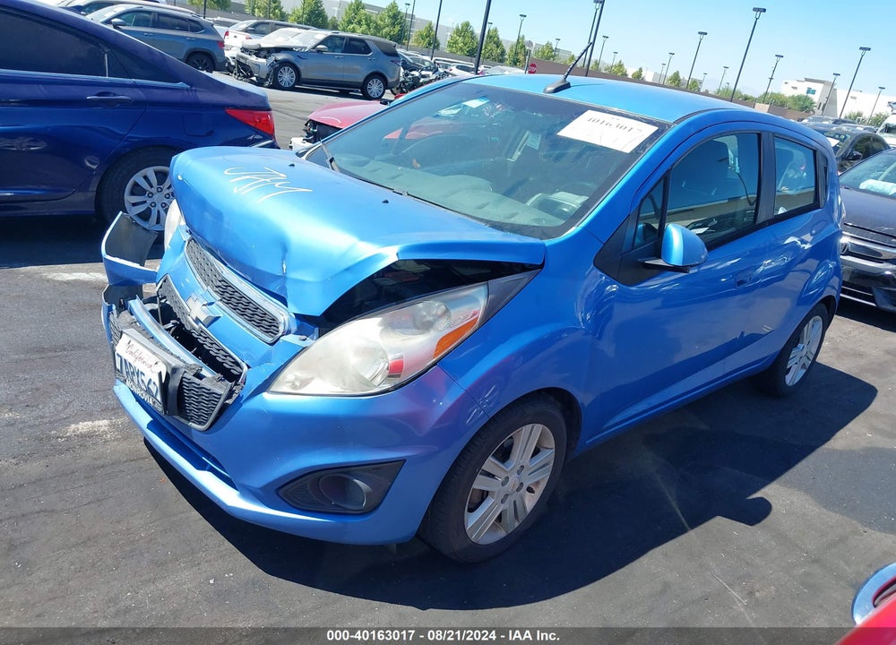 2013 CHEVROLET SPARK LS MANUAL VIN: KL8CA6S94DC577538
