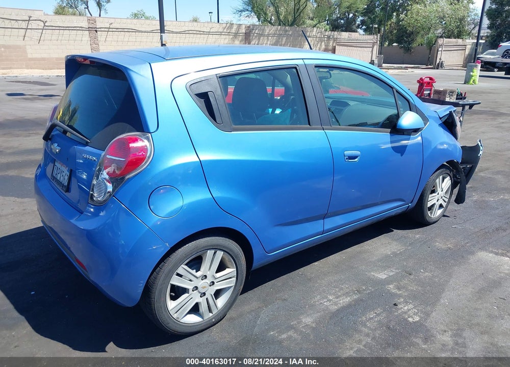 2013 CHEVROLET SPARK LS MANUAL VIN: KL8CA6S94DC577538