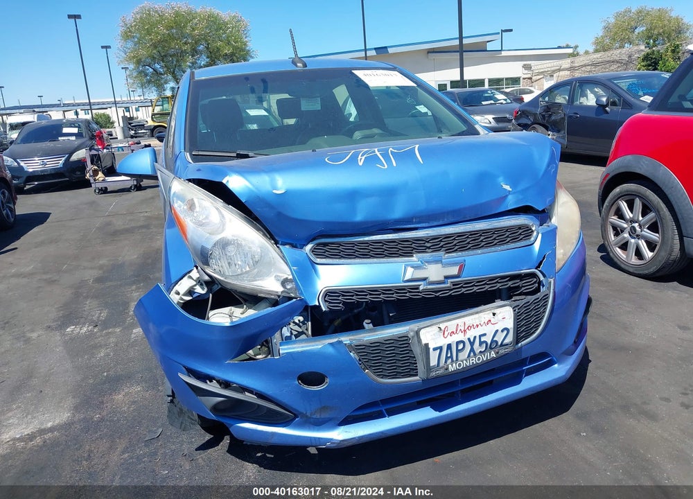 2013 CHEVROLET SPARK LS MANUAL VIN: KL8CA6S94DC577538