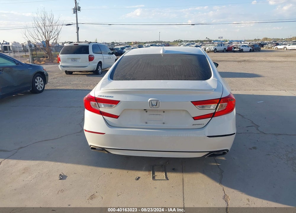2019 HONDA ACCORD SPORT VIN: 1HGCV1F35KA073644