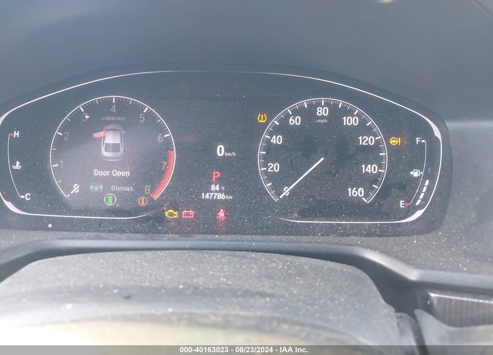 2019 HONDA ACCORD SPORT VIN: 1HGCV1F35KA073644