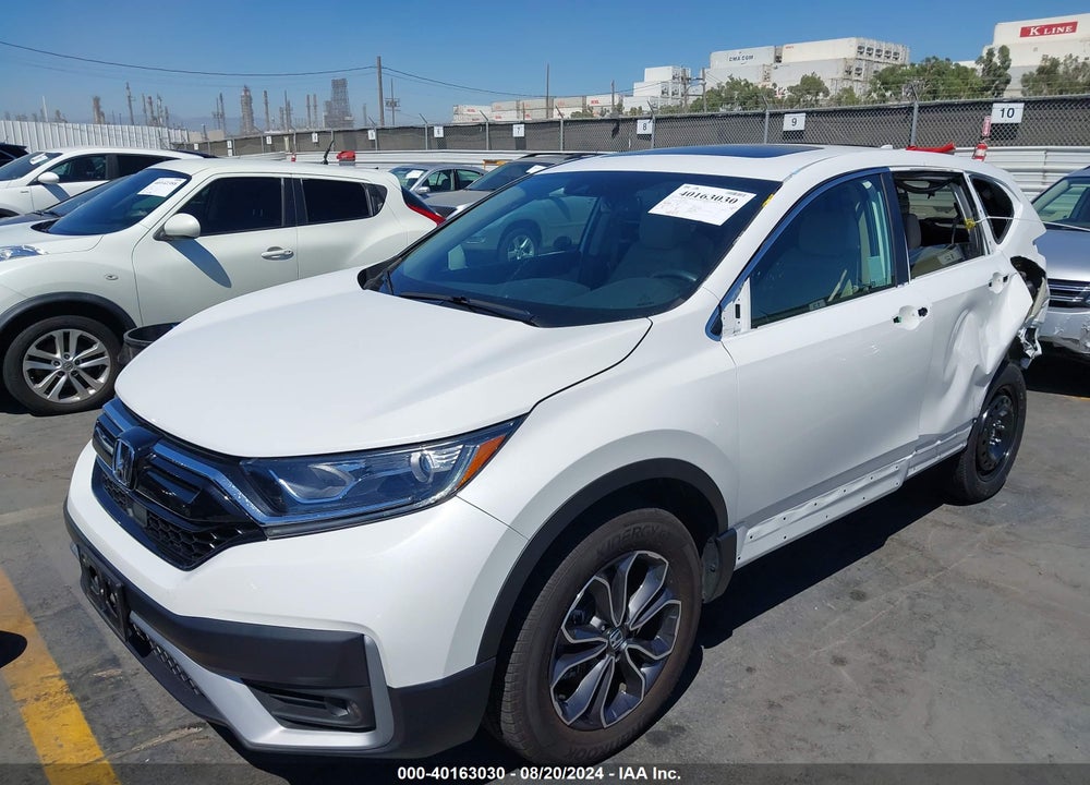 2022 HONDA CR-V AWD EX-L VIN: 2HKRW2H82NH670686