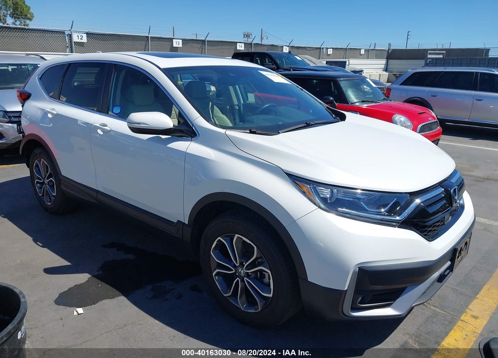 2022 HONDA CR-V AWD EX-L VIN: 2HKRW2H82NH670686