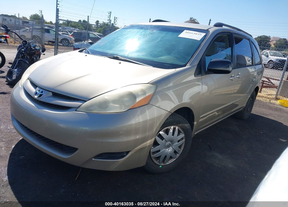 2007 TOYOTA SIENNA CE VIN: 5TDZK23C97S050986