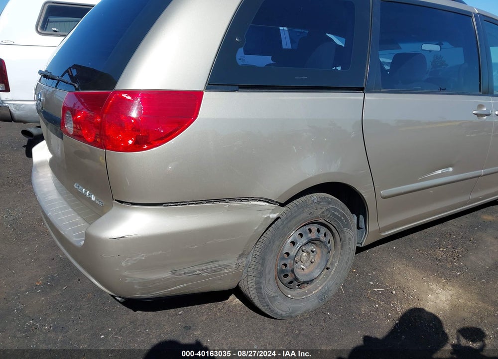 2007 TOYOTA SIENNA CE VIN: 5TDZK23C97S050986