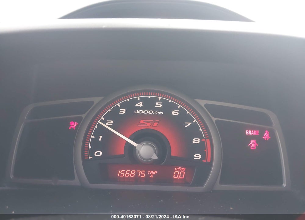 2008 HONDA CIVIC SI VIN: 2HGFG21528H703765