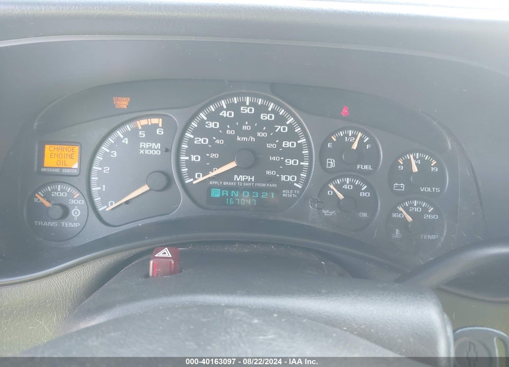 2002 CHEVROLET SILVERADO 2500HD LS VIN: 1GCHK29G22E117920