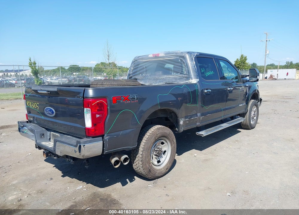 2018 FORD F-250 LARIAT VIN: 1FT7W2BT7JEB26618