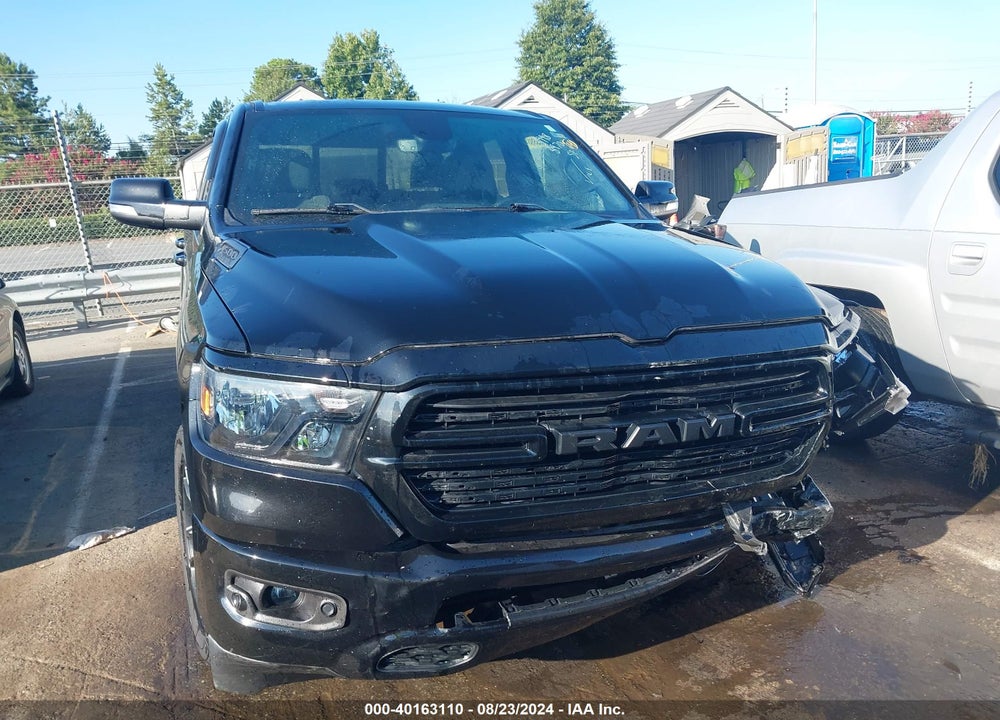 2021 RAM 1500 BIG HORN QUAD CAB 4X4 6'4 BOX VIN: 1C6SRFBT0MN665330